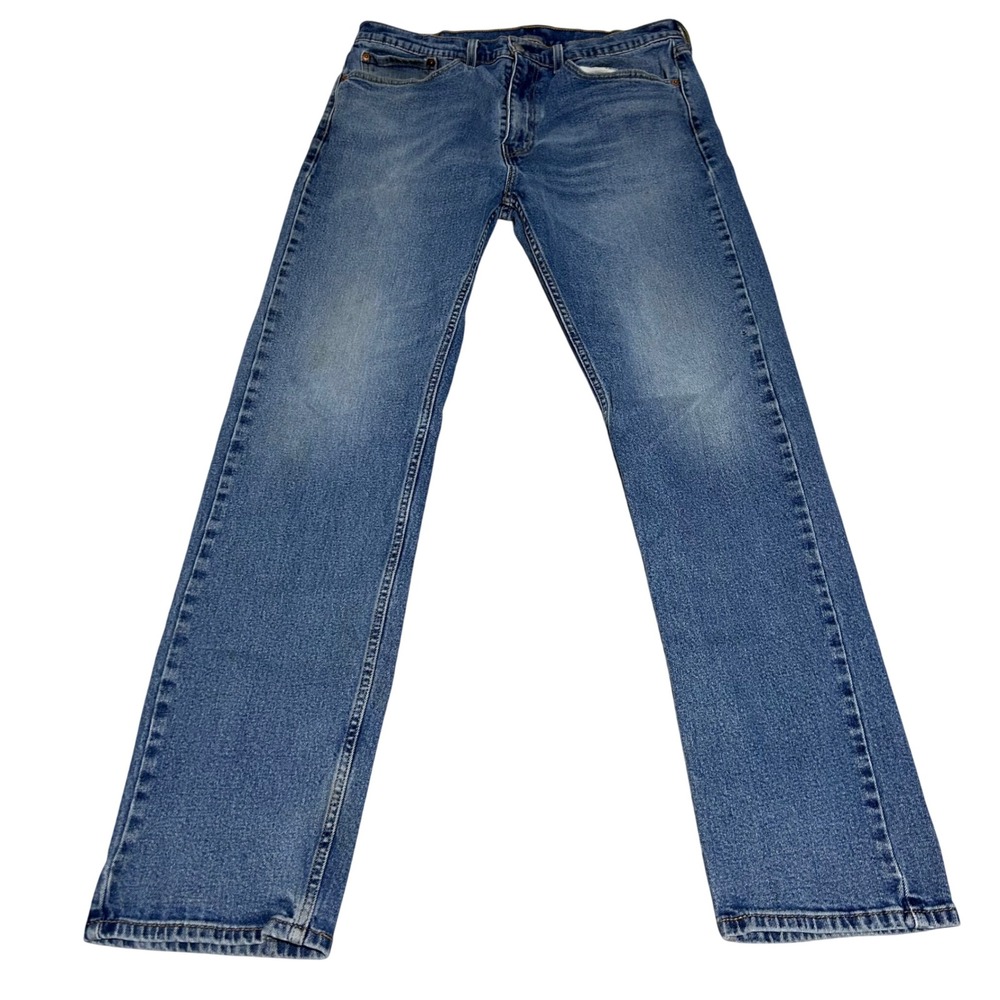 Y2K Levis 505 Jeans Mens 34x34 Blue Regular Fit Straight Leg Denim